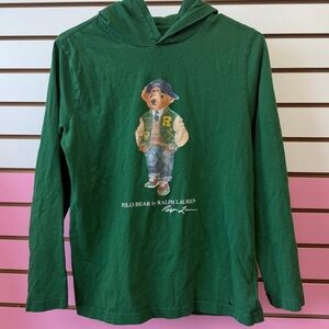 Polo by Ralph Lauren Green Bear Hoodie